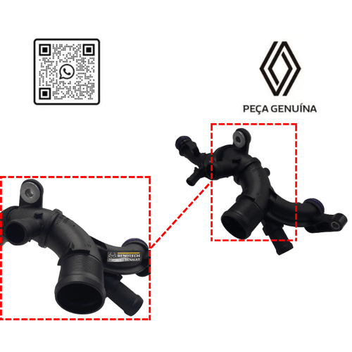 RN 77334R 210477334R TUBO AGUA -VER PE€A FISICA-  1.0 12V H5D - 4 -2-
